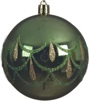 JÕULUKUUL NATURES GIFT 8CM KULDNE GLITTER