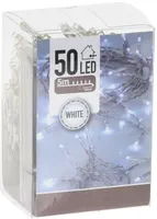 JÕULUVALGUSTUS 50 LED TAIMERIGA, VALGE