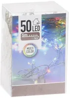 JÕULUVALGUSTUS 50 LED TAIMERIGA, MULTICOLOR