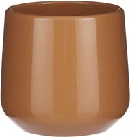 ÜMBRISPOTT MICA DECORATIONS AMBER PRUUN 13,5X14CM