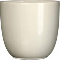 ÜMBRISPOTT MICA DECORATIONS TUSCA KREEMJAS 13X13,5CM