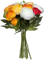 KUNSTLILLE KIMP MICA DECORATIONS TULIKAS ORANŽ 22X19CM