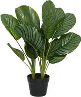 KUNSTTAIM TIIGERLEHIK 60CM, PLASTIK POTIS