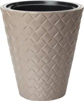 VÄLIS PLASTPOTT FORM-PLASTIC MAKATA 30CM PRUUN