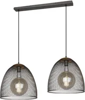 LAELAMP TRIO IVAR 2XE27 ANTIIK NIKKEL