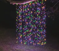 VALGUSKARDIN 160LED, 8 FUNKTSIOONI+TAIMER, 2 VÄRVI, ÜHENDATAV