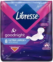 HÜGIEENISIDE LIBRESSE ULTRA THIN GOODNIGHT WINGS 3MM 8TK PAKIS