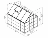 KASVUHOONE HYBRID 4,6M²