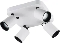 KOHTVALGUSTI TRIO PAGO 4XGU10 VALGE