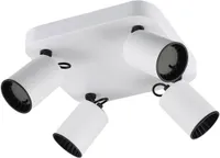 KOHTVALGUSTI TRIO PAGO 4XGU10 VALGE