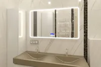 PEEGEL KONTINENT DEMURE LED VALGUSTUSEGA 120X70CM MEEDIA UDUEEMALDUS