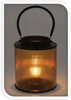 LATERN LED VALGUSEGA KLAASIST 20CM