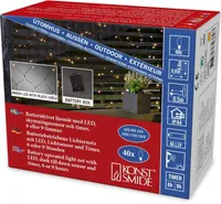 VALGUSVÕRK KONSTSMIDE 40 LED 80X80CM, MEREVAIGUKOLLANE