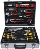 TÖÖRIISTADE KOMPLEKT BGS ALUMIINIUM KOHVRIS 129 OSA