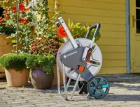 VOOLIKUKÄRU GARDENA CLEVERROLL M EASY METALLIST 25M