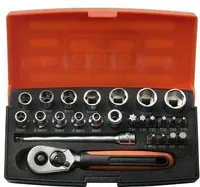 PADRUNITE JA OTSAKUTE KOMPLEKT BAHCO 1/4" 25-OSA