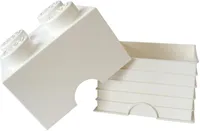 HOIUKAST ROOM COPENHAGEN LEGO 25X25X18CM, VALGE