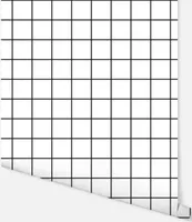 TAPEET ARTHOUSE WIPE CLEAN LINE GRID WALLPAPER