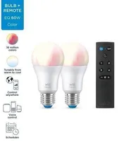 LED LAMP WIZ 8W A60 E27 806LM RGB 2TK PAKIS+PULT WIFI/BT