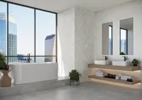 SEINAPLAAT ALAPLANA ROHE SNOW MOSAIC MATE RC 33,3X90CM 1,2M² PAKIS