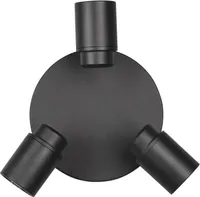 VANNITOAVALGUSTI TRIO ANGELO 3X5W LED GU10 MUST