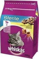 LEMMIKLOOMA KUIVTOIT WHISKAS STERILISEERITUD KASSIDELE KANA 300G