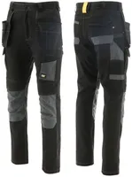 TÖÖPÜKSID CAT MEESTE MUST/HALL RIPPTASKUTEGA 36/34