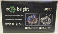 JÕULUVALGUSTUS 500 LED'I IP44, VÄRVILINE