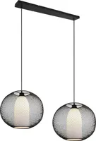 LAELAMP TRIO FILO 2X60W E27 MATT MUST