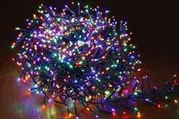 JÕULUVALGUSTUS CLUSTER 3000LED VÄRVILINE 22M