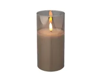 JÕULUKÜÜNAL KLAASIS LED TULI IP20 7,5X7,5CM