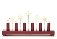 ADVENDIKÜÜNAL KONSTSMIDE PUIDUST 7X44X21,5CM, PUNANE