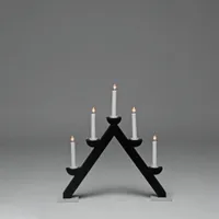 ADVENDIKÜÜNAL KONSTSMIDE PUIDUST 7X42X44CM, MUST