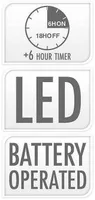 JÕULUVALGUSTUS PÜRAMIID 40 LED 80CM, KULDNE