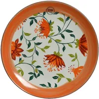 TALDRIK PORTSELANIST 27CM LILLELINE