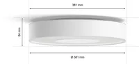 VANNITOAVALGUSTI PHILIPS HUE XAMENTO M 33,5W 2200-6500K+RGB IP44 HUE