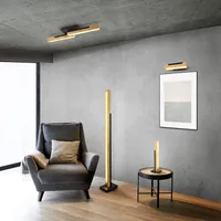 LAUALAMP TRIO KERALA 8W 3000K 950LM MUST/PUIT