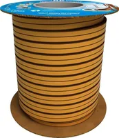 AKNA- JA UKSETIHEND RK EPDM LARGE D-PROFIIL PRUUN 100M