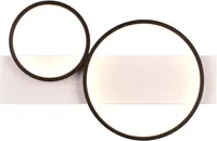 LAELAMP TRIO MEDERA 2 26W 3000LM 3000K MUST/PUIT