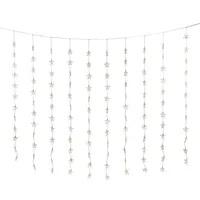 VALGUSKARDIN TÄHEKESTEGA KONSTSMIDE 140X120CM 120 LED SOE VALGUS
