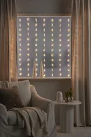 VALGUSKARDIN TÄHEKESTEGA KONSTSMIDE 140X120CM 120 LED SOE VALGUS
