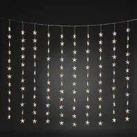 VALGUSKARDIN TÄHEKESTEGA KONSTSMIDE 140X120CM 120 LED SOE VALGUS