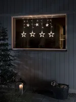 VALGUSKARDIN KONSTSMIDE TÄHEKESTEGA 77 LED-I IP44