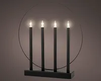 AKNAKAUNISTUS LED TULEGA 7,5X42X45CM, MUST