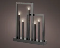 AKNAKAUNISTUS LUMINEO LED TULEGA 7,5X36X40,5CM, MUST