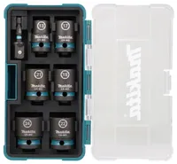 LÖÖKPADRUNITE KOMPLEKT IMPACT BLACK MAKITA 7-OSALINE+PADRUNI ADAPTER
