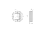 OTSAKORK EUROPLAST TIHENDIGA VÕRGUGA METALL ESNS160