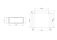KOLMIK EUROPLAST PLAST 220X90MM KT29