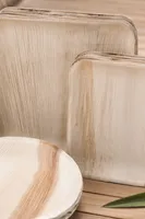 TALDRIK MAKU BAMBUSEST 20X20CM, 10TK