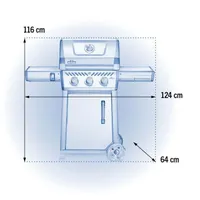 GAASIGRILL NAPOLEON 913 FREESTYLE, F365PGT-FI